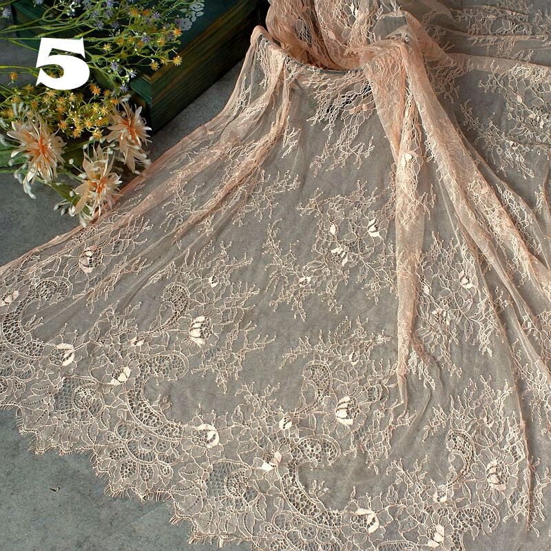 3 metra duga, 1,5 metara široka mrežasta tkanina za trepavice od čipke, odjeća, suknja, kućna tkanina, stolnjak, ukrasna čipka