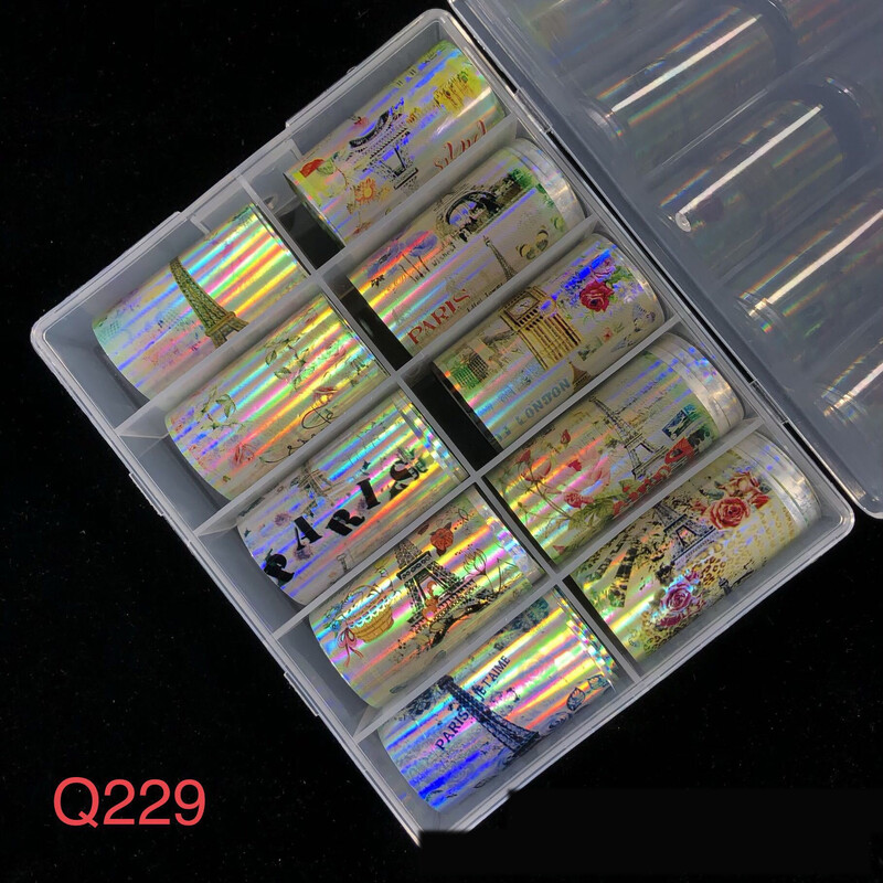 Трансгранична доставка на цветя, пеперуди, змийски щампи, леопардови щампи, различни фабрики за търговия на едро с хартия за трансфер на нокти със звездно небе