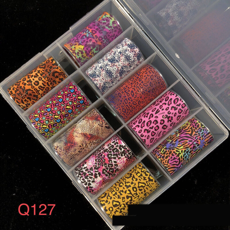 Prekogranična opskrba cvijećem, leptirima, zmijskim otiscima, leopard otiscima, raznim veleprodajnim tvornicama papira za transfer noktiju sa zvjezdanim nebom