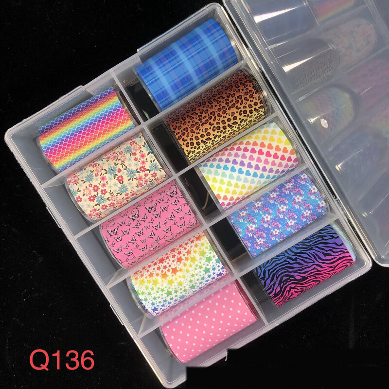 Prekogranična opskrba cvijećem, leptirima, zmijskim otiscima, leopard otiscima, raznim veleprodajnim tvornicama papira za transfer noktiju sa zvjezdanim nebom