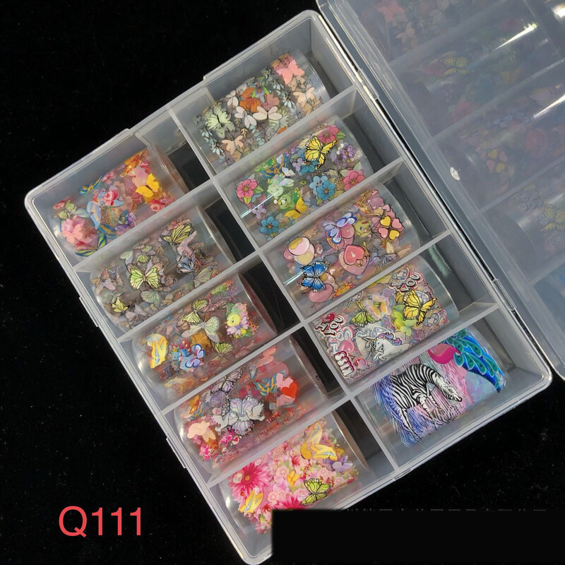 Prekogranična opskrba cvijećem, leptirima, zmijskim otiscima, leopard otiscima, raznim veleprodajnim tvornicama papira za transfer noktiju sa zvjezdanim nebom