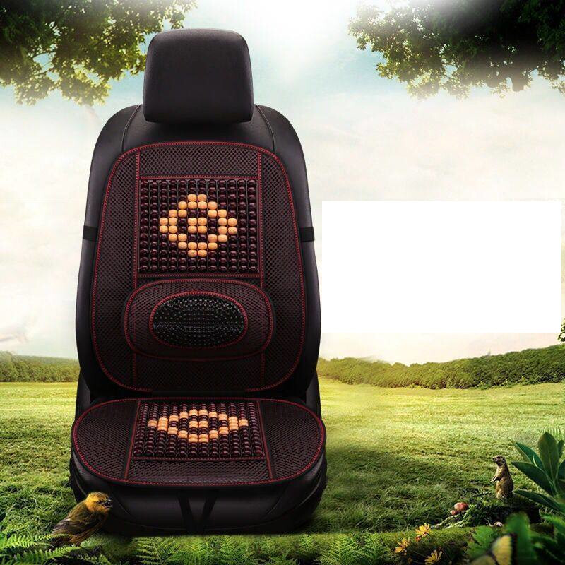 Ljetna hladna prostirka, ljetni jastuk za autosjedalicu, navlaka za jednostruko autosjedalicu, zračni komad bambusa, bambusova prostirka, hladna prostirka, prozirne drvene perle za auto