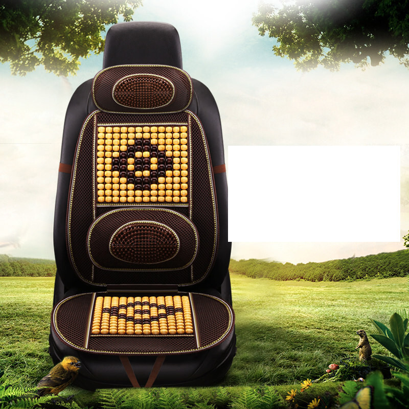 Ljetna hladna prostirka, ljetni jastuk za autosjedalicu, navlaka za jednostruko autosjedalicu, zračni komad bambusa, bambusova prostirka, hladna prostirka, prozirne drvene perle za auto