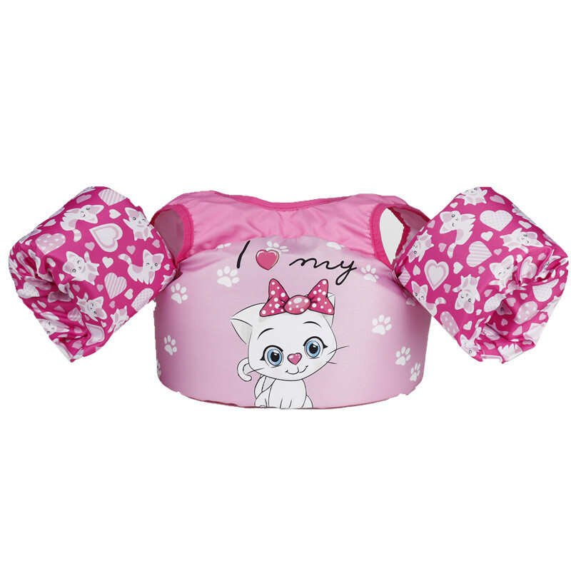 Tarpvalstybinė animacinė vaikų gelbėjimosi liemenė, plūdrumo liemenė, mielas kūdikis, vandenyje plūduriuojantys drabužiai, plaukimo ranka, putplasčio gelbėjimosi ratas