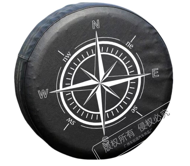 Ισχύει για το κάλυμμα εφεδρικού ελαστικού Beijing BJ40 Black King Kong, προστατευτικό κάλυμμα ελαστικών, παχύ κάλυμμα σκίασης PVC, καθολικό για όλες τις εποχές