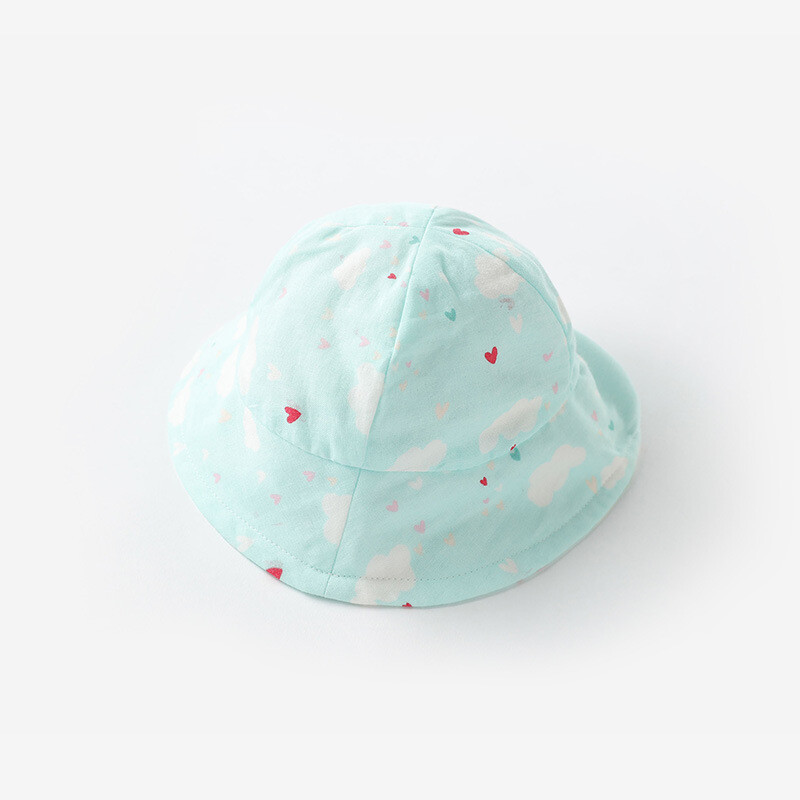Naujagimio kepurė nuo saulės, grynos medvilnės marlė, kūdikio kepurė, vasarinė kepurė nuo saulės, plona kepurė nuo saulės, pavasarinė ir rudeninė žvejo kepurė