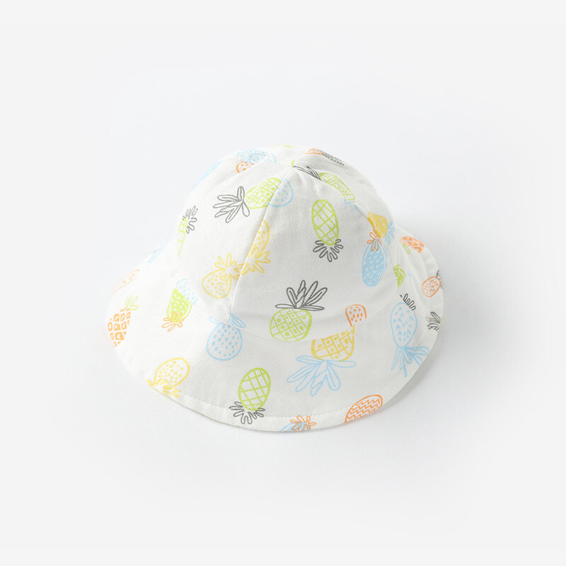 Naujagimio kepurė nuo saulės, grynos medvilnės marlė, kūdikio kepurė, vasarinė kepurė nuo saulės, plona kepurė nuo saulės, pavasarinė ir rudeninė žvejo kepurė