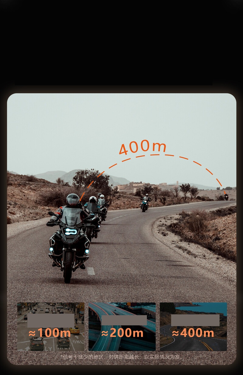 „Unisex“ motociklo šalmo „Bluetooth“ ausinės dviračiams, skirtos tarpvalstybiniam domofono ryšiui lauke, vandeniui atsparios HD pokalbiams