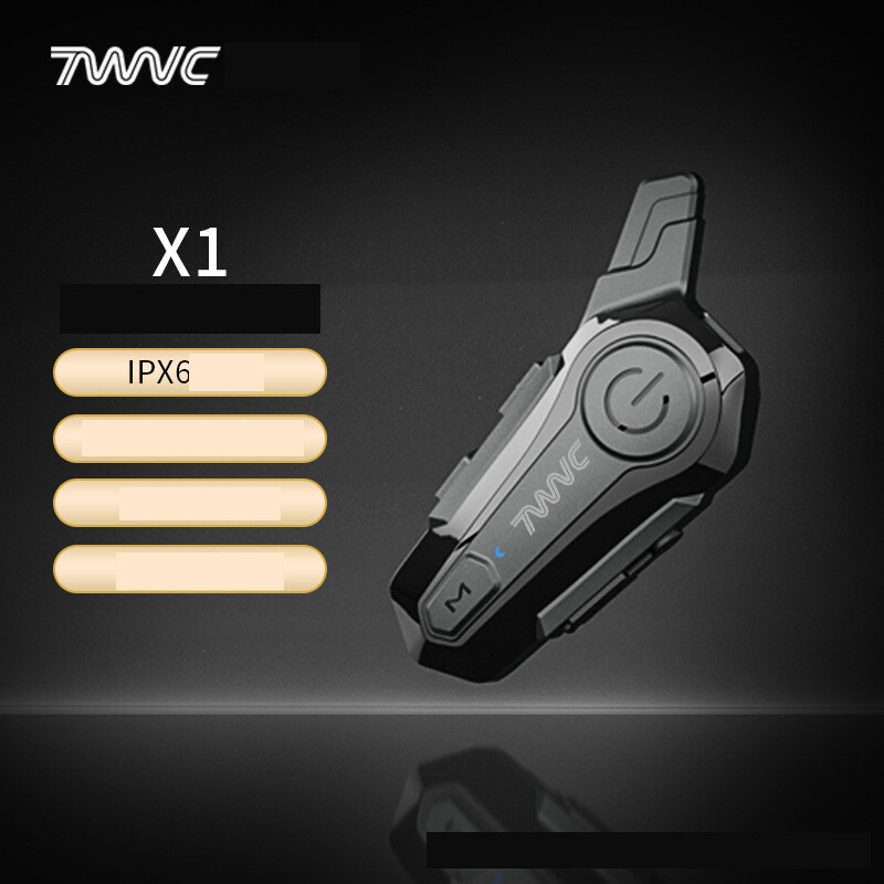 „Unisex“ motociklo šalmo „Bluetooth“ ausinės dviračiams, skirtos tarpvalstybiniam domofono ryšiui lauke, vandeniui atsparios HD pokalbiams