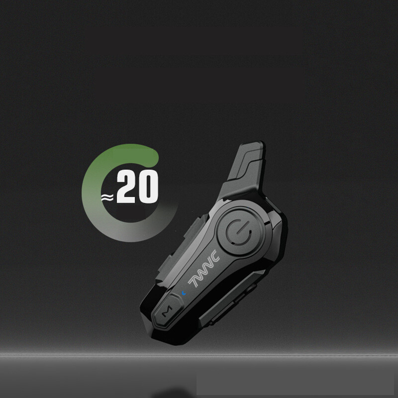 „Unisex“ motociklo šalmo „Bluetooth“ ausinės dviračiams, skirtos tarpvalstybiniam domofono ryšiui lauke, vandeniui atsparios HD pokalbiams