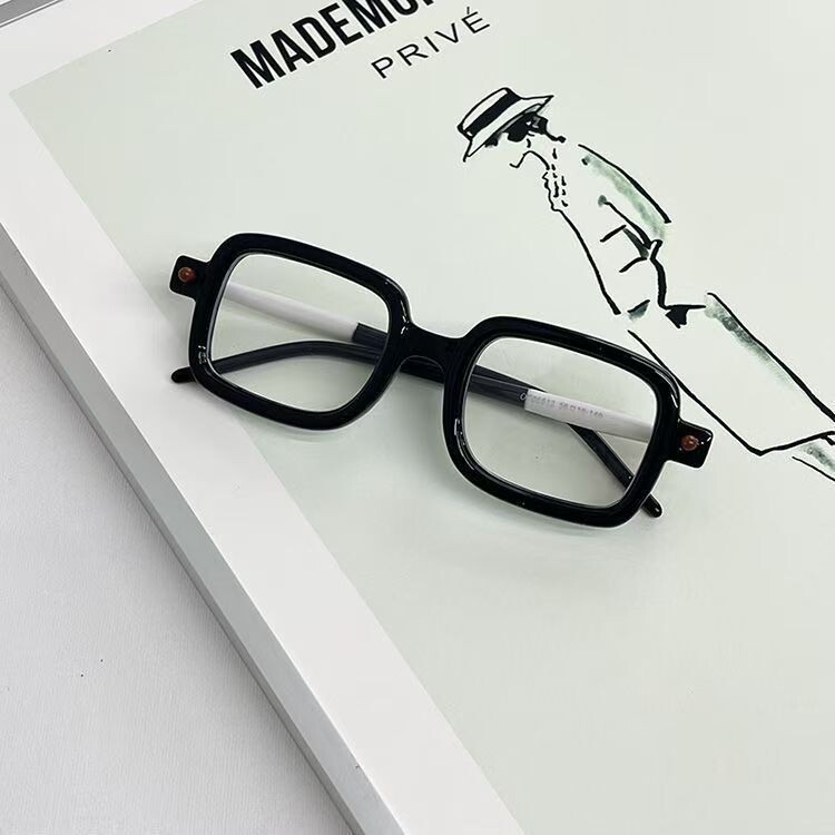 LH312 bieza rāmja lasāmbrilles vīriešiem, izturīgas pret zilo gaismu, pret nogurumu, lasāmbrilles pusmūža un vecākām sievietēm