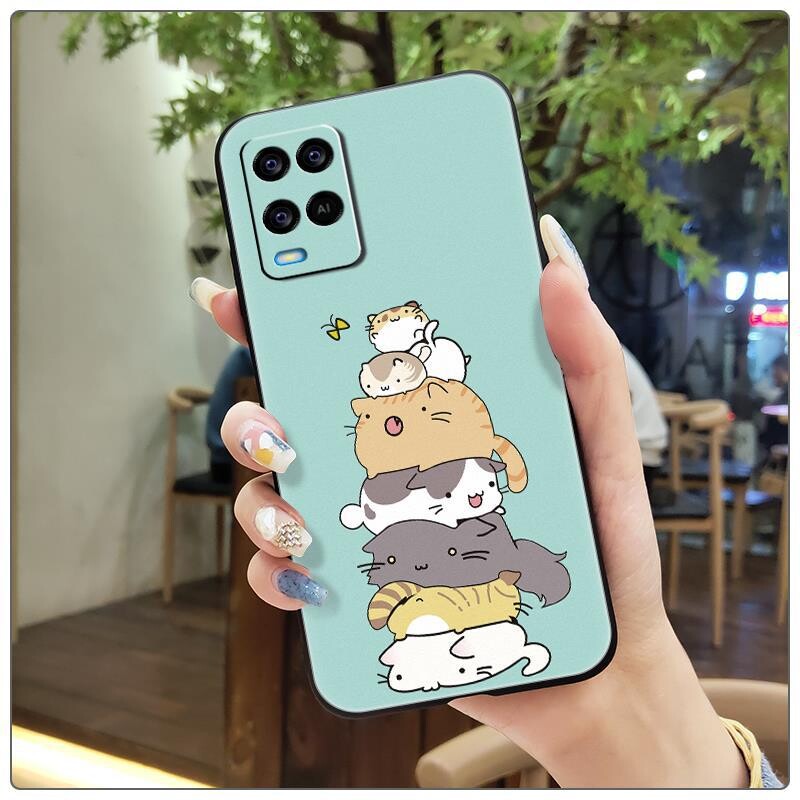 Sobib OPPO mobiiltelefonidele, isiksuseomadustega, täisservadele, digitaalsetele, luksuslikele, lõbusatele, silikoonist, ühevärvilistele, pehme kestaga, loomingulistele, noortele, naistele