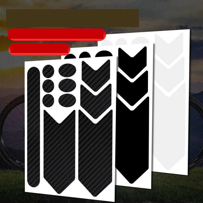 READU dviračio rėmo lipdukai, apsaugantys nuo įbrėžimų, anglies pluošto apsauginė plėvelė, skaidrus, spalvą keičiantis lipdukas