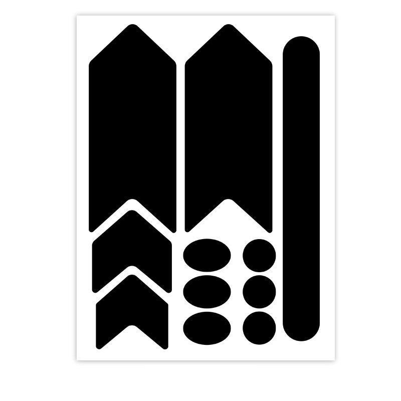 READU dviračio rėmo lipdukai, apsaugantys nuo įbrėžimų, anglies pluošto apsauginė plėvelė, skaidrus, spalvą keičiantis lipdukas