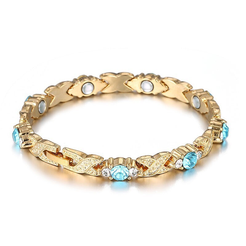 Piiriülene kuum müük, Euroopa ja Ameerika kuum müük, moodne teemantvärvi magnetiline käevõru, moodne naiste käevõru, moodne, lahe ja mitmekülgne isiksuse käevõru