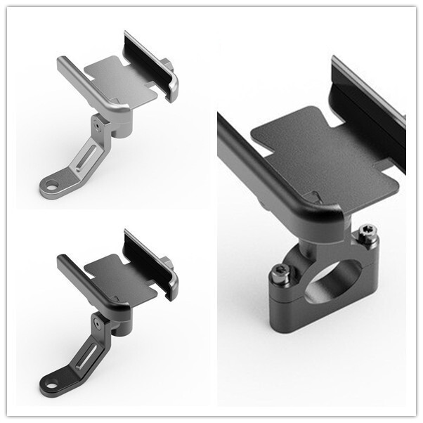 Alumiiniumisulamist mootorratta mobiiltelefoni navigatsioonihoidik, elektriauto mobiiltelefoni hoidik, põrutuskindel täismetall