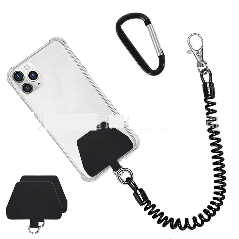 Kuummüük vedruköiega mobiiltelefoni klambriga, õues sportimiseks, kaotamisvastane mägironimispannal vedruköiega, fikseeritud vedruköiega mobiiltelefoniümbris