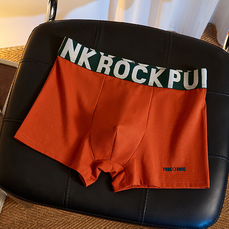 Pantaloni boxer bărbătești, talie medie, confortabili, dintr-o singură piesă, bumbac pur, respirabili, antibacterieni, mărime mare