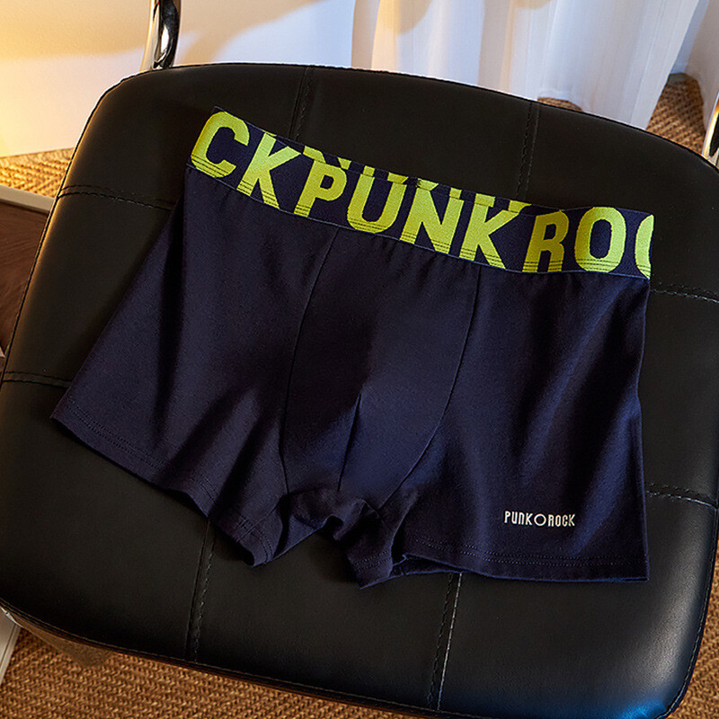 Pantaloni boxer bărbătești, talie medie, confortabili, dintr-o singură piesă, bumbac pur, respirabili, antibacterieni, mărime mare