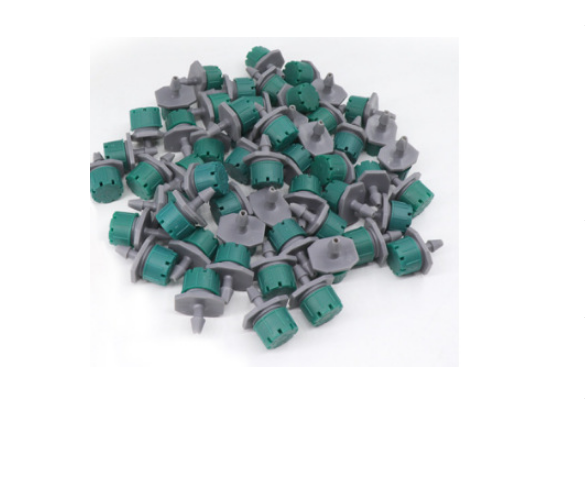 Tiesioginiai pardavimai iš gamyklos, 200 vnt. Raudonkepuraitės aštuonių skylių lašelinis purkštukas, raudonas, 8 skylių reguliuojamas srautas, sodo mikropurškimo antgalis lašeliniam laistymui