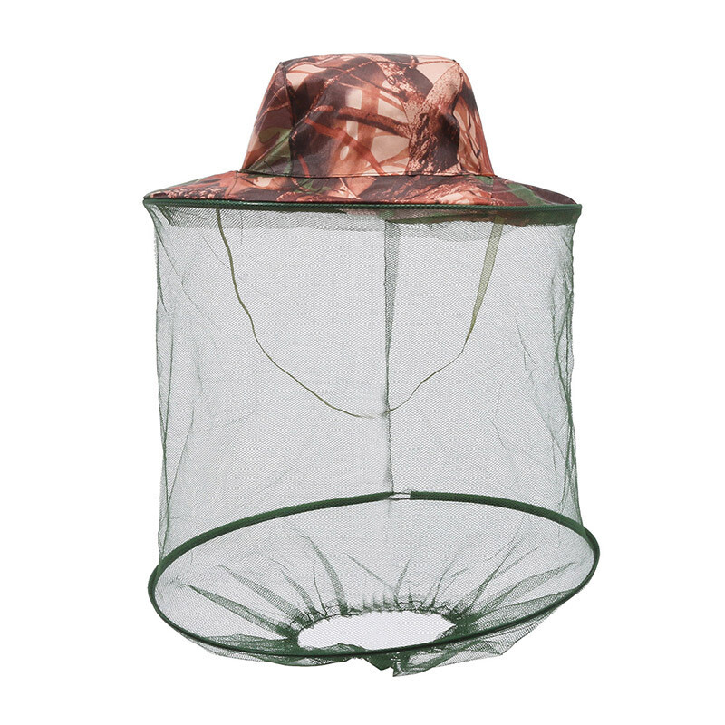 Žvejybos kepurė, uodus atbaidanti priemonė, pilnas rinkinys, bitininkystės kepurė nuo bičių, bitėms apsauganti kepurė, maskuojanti lauko kepurė, apsauga nuo saulės