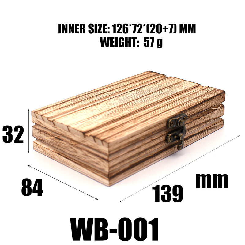 Čaše od punog bambusa, nakit, naušnice za čaj, kozmetika, ukrasi, pohrana, organizacija poklona, kutija za graviranje poklona