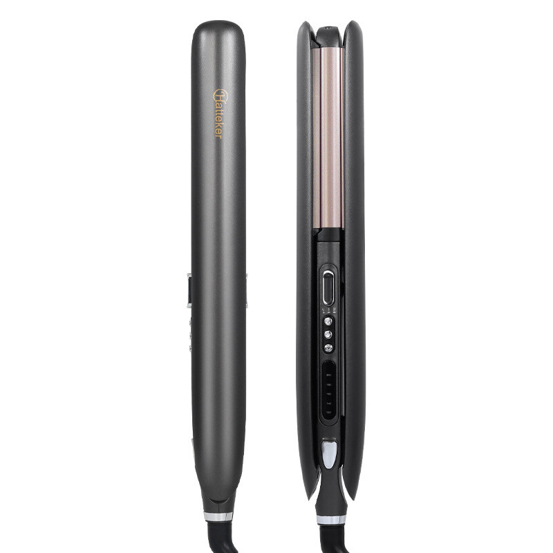 Električna pegla za kosu, pegla za kosu s dvostrukom namjenom od 60 W, za kućnu upotrebu, pahuljasta pegla za kosu, višenamjenski uvijač za kosu s kontroliranom temperaturom