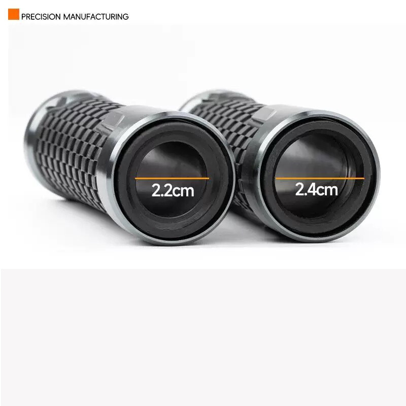 Didmeninė motociklo modifikuota rankena, universalus motoroleris, neslystanti rankena, guminė droselio rankena