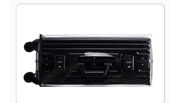 Didmeninė prekyba tarpvalstybiniu permatomu sustorintu vežimėlio dėklu 20 lagaminų, apsauginiu lagamino uždanga, dulkių uždanga 28 colių 24 colių