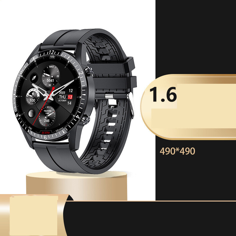 Смарт часовник watch4 Huaqiangbei черна технология gt3 плащане крачкомер бягане водоустойчив спортен многофункционален часовник