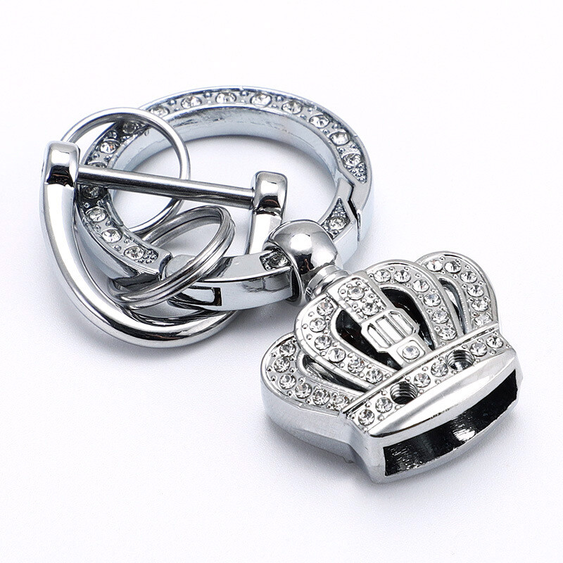 Леки луксозни диамантени DIY ключодържатели аксесоари сладки капещи масло висок клас тъкани бижута хардуер катарама глава висулка часовник на едро