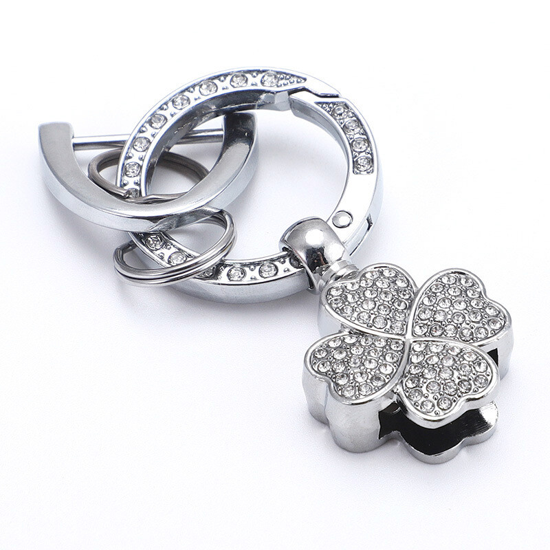 Леки луксозни диамантени DIY ключодържатели аксесоари сладки капещи масло висок клас тъкани бижута хардуер катарама глава висулка часовник на едро