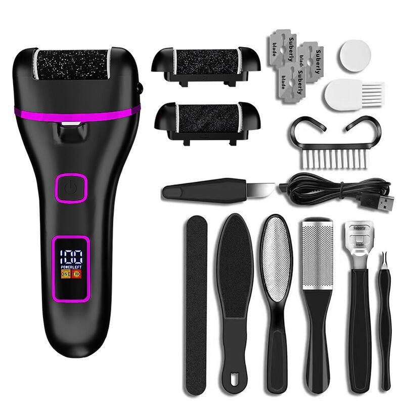 Vokiškas importuotas pedikiūro prietaisas, elektrinis pėdų šlifuoklis, automatinis negyvos odos, nuospaudų šveitimas, pėdų šveitimo lenta, namų pėdų šlifavimo artefaktas