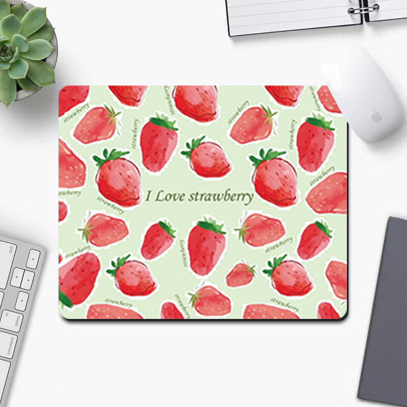 Поръчкова креативна квадратна подложка за мишка с фина повърхност, дебела, неплъзгаща се и устойчива на износване мека подложка за офис компютър с забавление