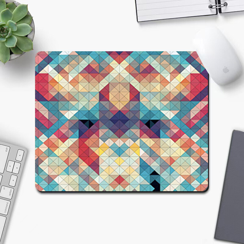 Поръчкова креативна квадратна подложка за мишка с фина повърхност, дебела, неплъзгаща се и устойчива на износване мека подложка за офис компютър с забавление