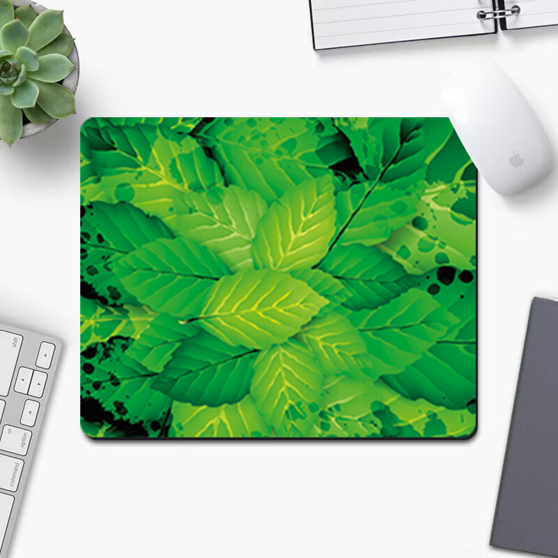 Поръчкова креативна квадратна подложка за мишка с фина повърхност, дебела, неплъзгаща се и устойчива на износване мека подложка за офис компютър с забавление