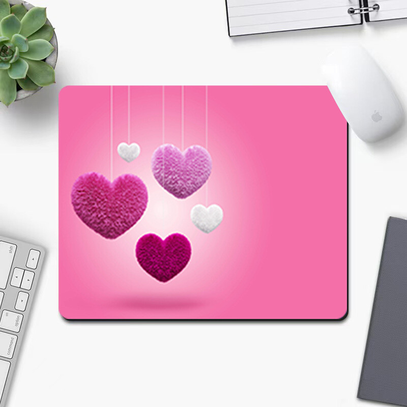 Поръчкова креативна квадратна подложка за мишка с фина повърхност, дебела, неплъзгаща се и устойчива на износване мека подложка за офис компютър с забавление