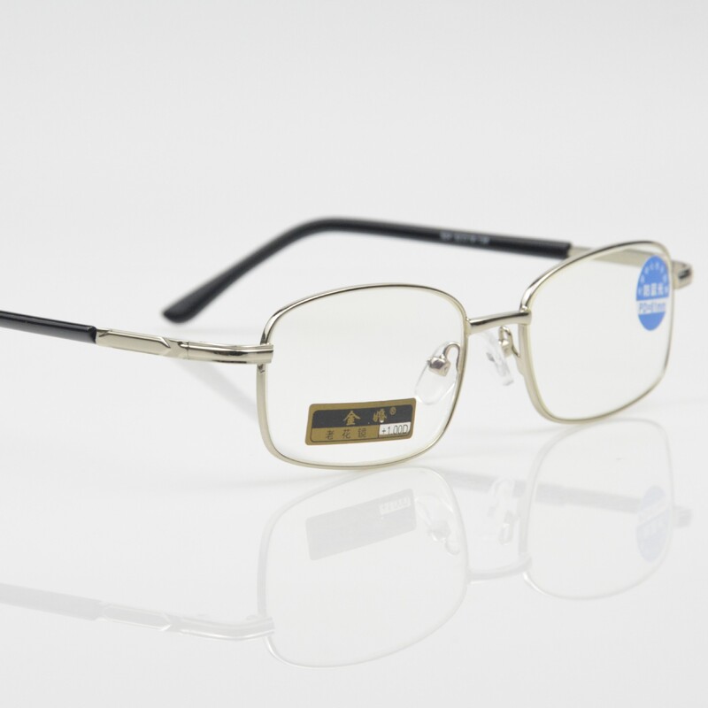 Jaunas, stilīgas lasāmbrilles, metāla, pilna rāmja, pret zilo gaismu, lasāmbrilles, sveķu lēcas, 50 grādi - 600 grādi, 25 grādu viena regulēšanas iespēja