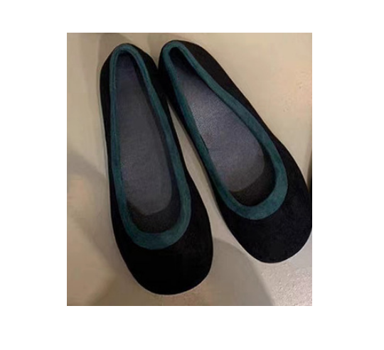 Трансгранична външна търговия 2024 единични обувки дамски нови равни обувки ежедневни обувки Мери Джейн момичета универсални обувки без връзки