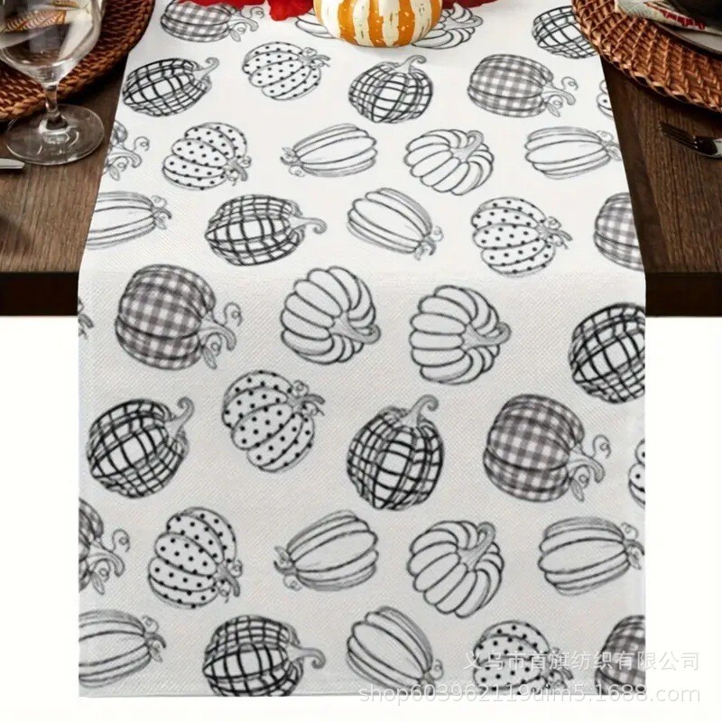 Северна есенна благодарност Американски флаг за маса тиква кленов лист флаг за маса кърпа домашна масичка за кафе хол ресторант декорация флаг за маса