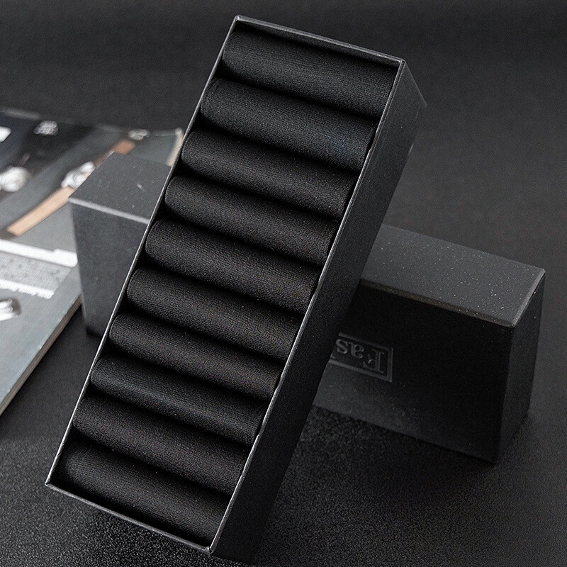 Ανδρικές κάλτσες, καλοκαιρινές, μεταξωτές, λεπτές, ανδρικές, καλοκαιρινές, λεπτές, αναπνεύσιμες, αποσμητικές, απορροφητικές του ιδρώτα, μεσαίου μεγέθους, μαύρες, επαγγελματικές, ανδρικές κάλτσες