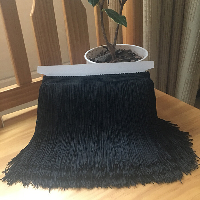 Didmeninė prekyba 30 cm ilgio ypač minkšta juostele su kutais, užuolaida drabužiams, Lotynų Amerikos šokiams, žibintas su kutais, dekoratyviniai aksesuarai