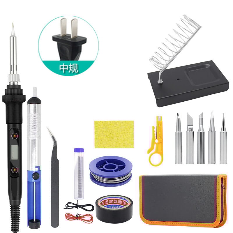 170 komada prekograničnog 908A digitalnog zaslona velike snage 80w električnog lemilice za unutarnje grijanje održavanje doma ručni set lemilica