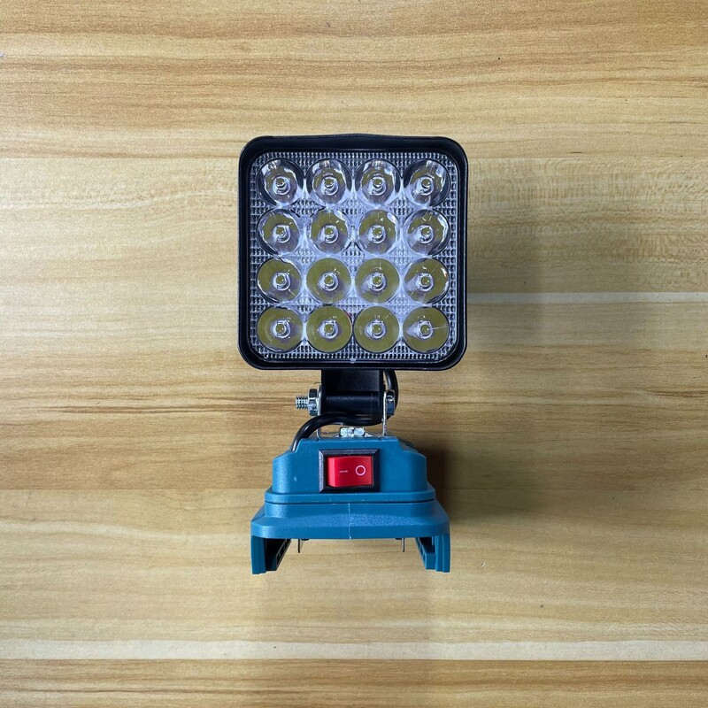 24 двойни USB литиеви батерии, аксесоари за инструменти, метална LED работна светлина Makita, универсална батерия Makita