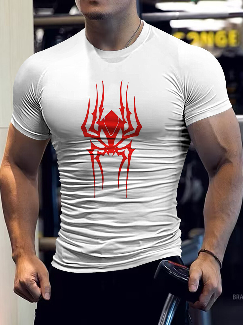 Νέο μπλουζάκι ενηλίκων ανδρών με ψηφιακή εκτύπωση 3D για διασυνοριακό εξωτερικό εμπόριο του 2024, με καυτές πωλήσεις