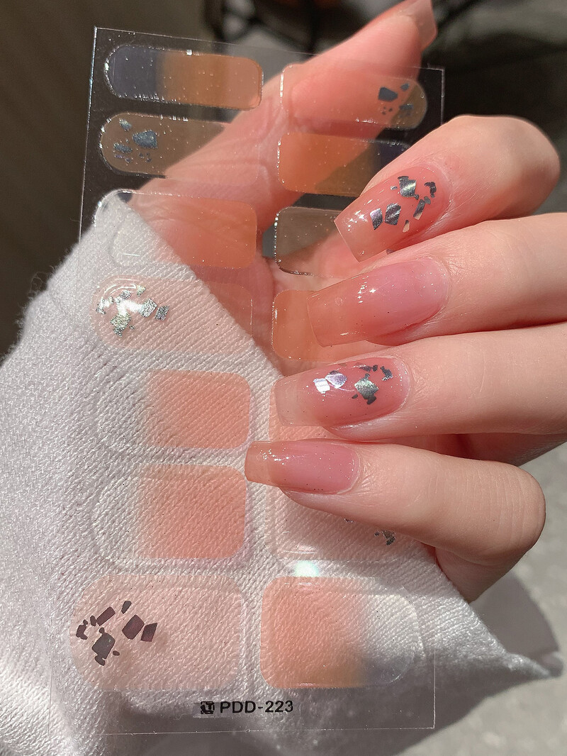 Нови стилни стикери за нокти без печене, малки, свежи, горещи, продавани, стилни, чисто желание, стикери за нокти, ултратънки, послушни