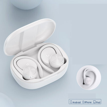 Трансграничен частен модел R200tws спортни Bluetooth слушалки 5.3 спортни безжични слушалки с LED цифров дисплей, устойчиви на пот