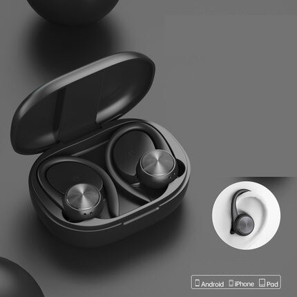 Трансграничен частен модел R200tws спортни Bluetooth слушалки 5.3 спортни безжични слушалки с LED цифров дисплей, устойчиви на пот