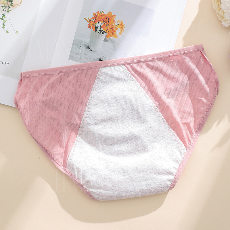 Εσώρουχα περιόδου εξωτερικού εμπορίου για γυναίκες, τριών στρώσεων τύπου Α κατά των υγρών, φυσιολογικής περιόδου, προστατευτικά εσώρουχα, σερβιέτες, αναπνεύσιμα εσώρουχα περιόδου