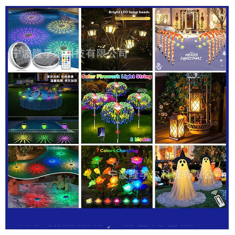 Geriausiai parduodami saulės plūduriuojantys vandens žibintai su spalvingomis šviesomis ir šešėliais, baseino žibintai, vonios žibintai, plūduriuojančios atmosferos naktinės lemputės